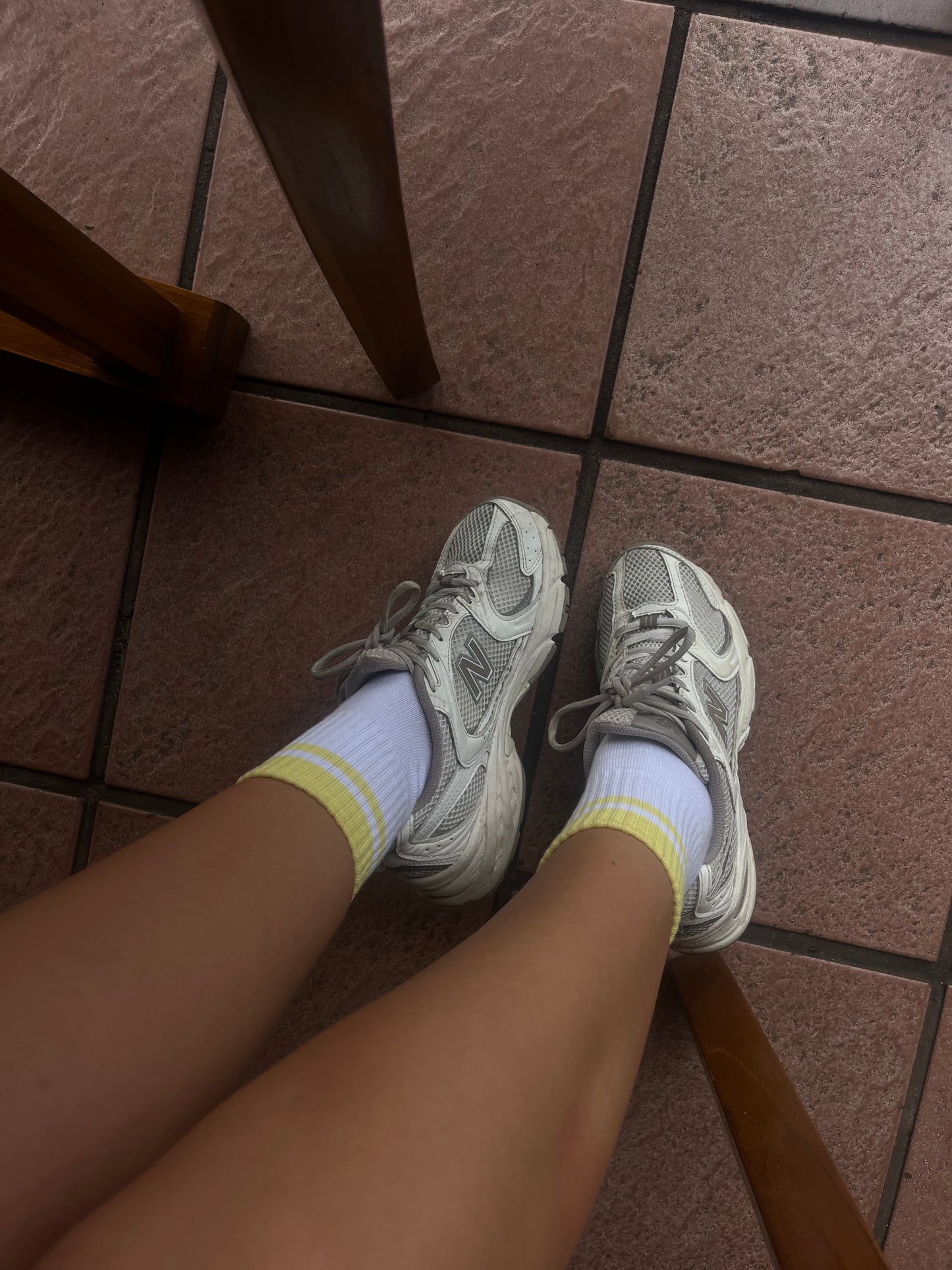 Pastel Yellow sock