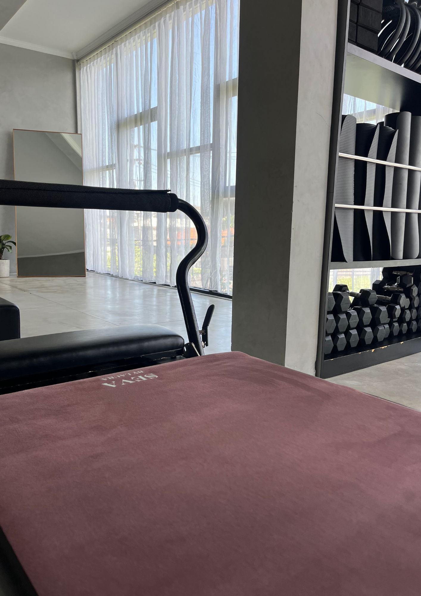 Reformer Mat - Maroon