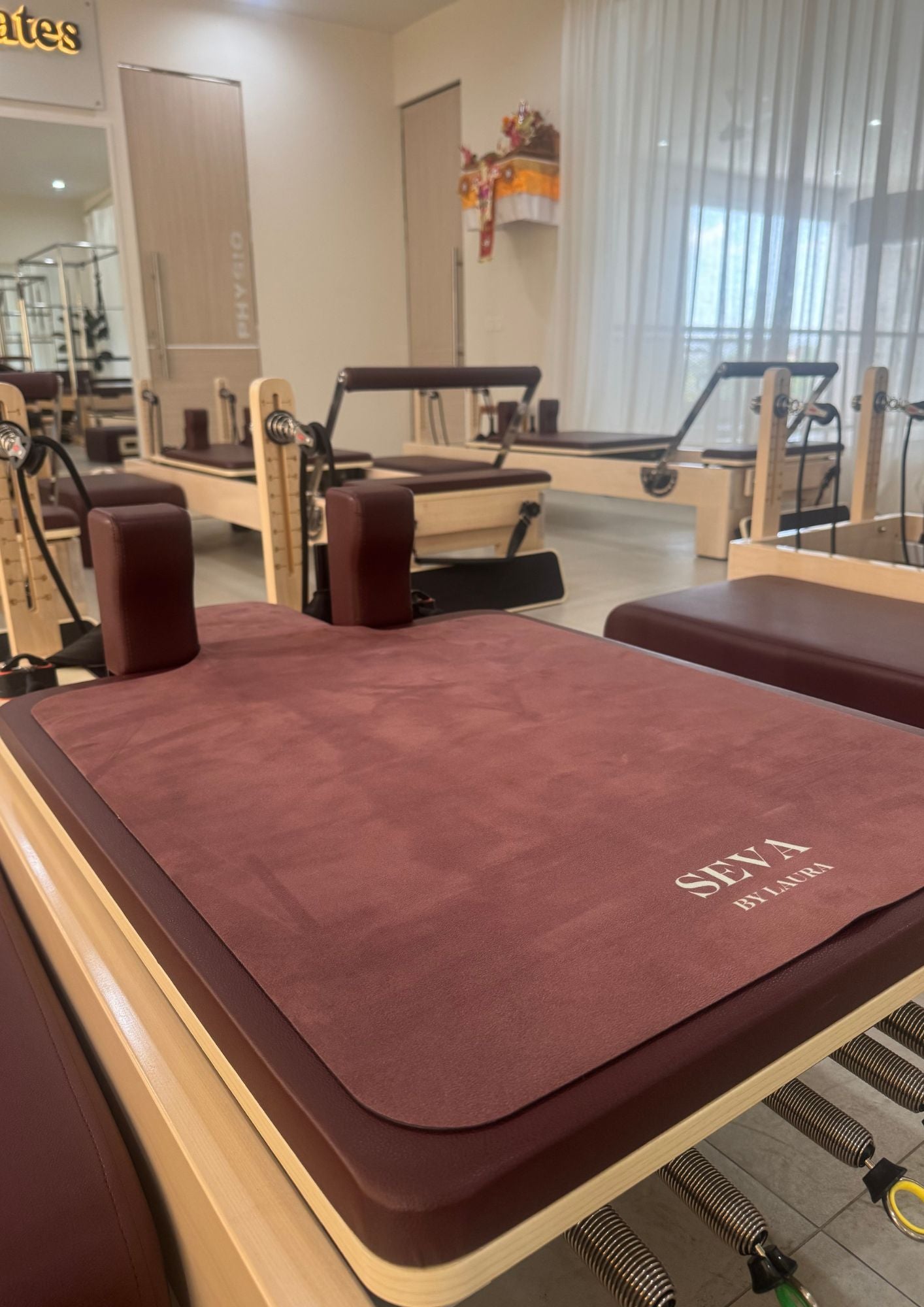 Reformer Mat - Maroon